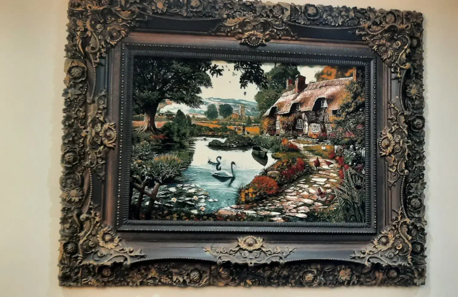 ۲عددتابلو فرش ماشینی|تابلو فرش|پاکدشت, پاکدشت (مامازند)|دیوار