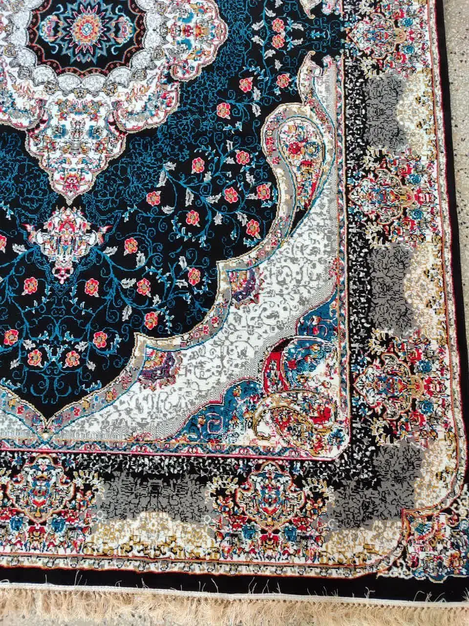 فرش نقشه سوگند ۱۲ - ۹ - ۶ متری نو در دورنگ|فرش|شهر بابک, |دیوار