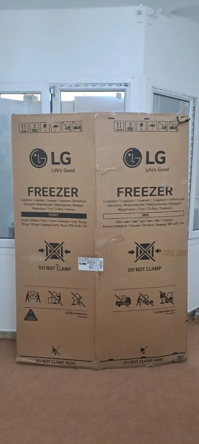 کارتن یخچال دو قلو ال جی و ماشین لباسشویی ال جی|ابزارآلات|تهران, بروجردی|دیوار
