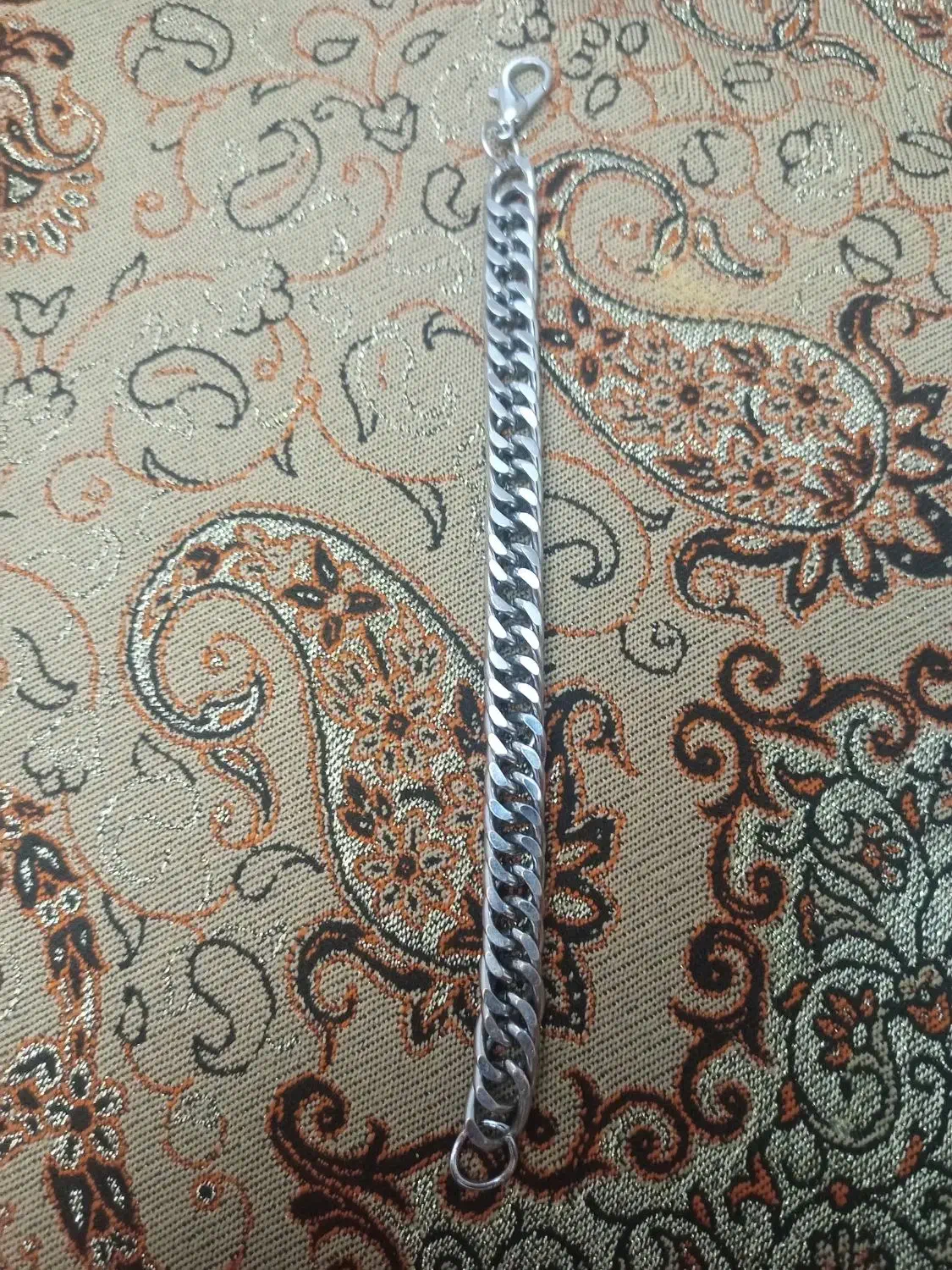 دستبند مردانه استیل مهره‌ایی چرم پاراکورد|بدلیجات|شیراز, شهرک بزین|دیوار