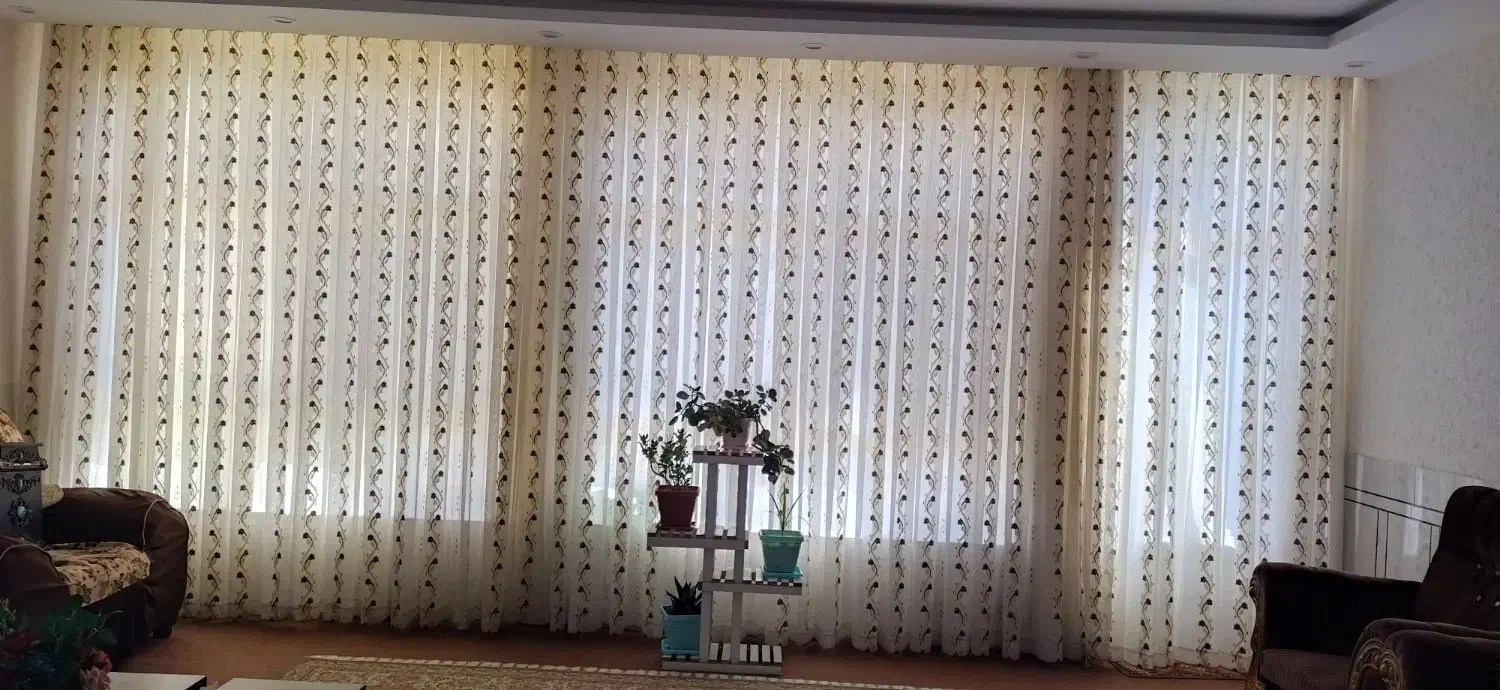 پرده بدون زیر پرده ای|پرده، رانر، رومیزی|نجفآباد, امیرآباد|دیوار