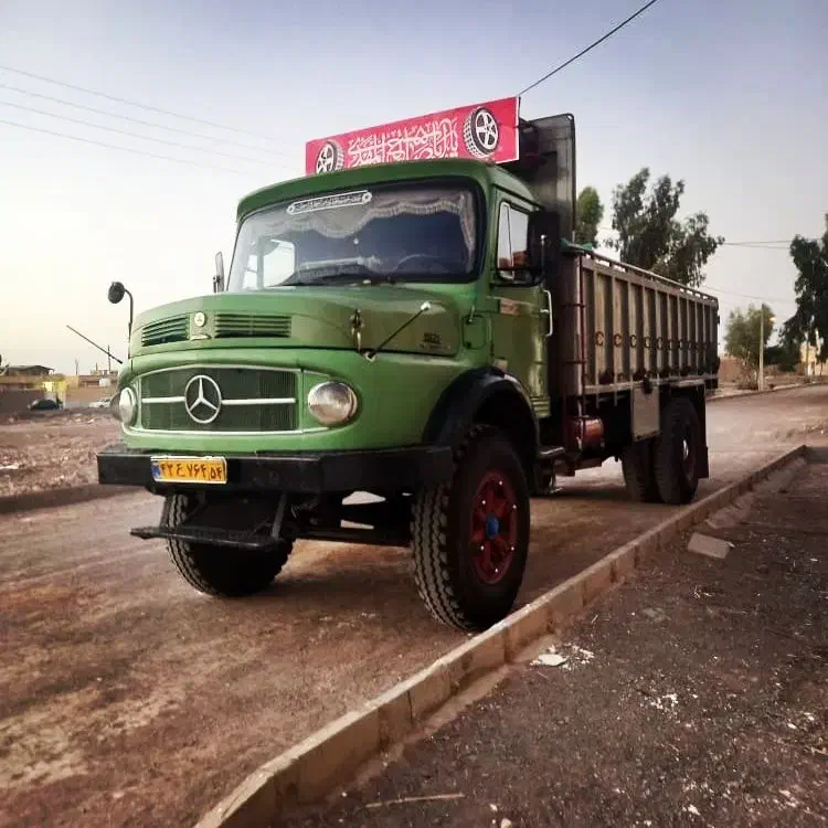 بنز تک کمپرسی۶۱ و تک باری ۶۳درجه یک زیر کار|خودرو سنگین|یزد, |دیوار