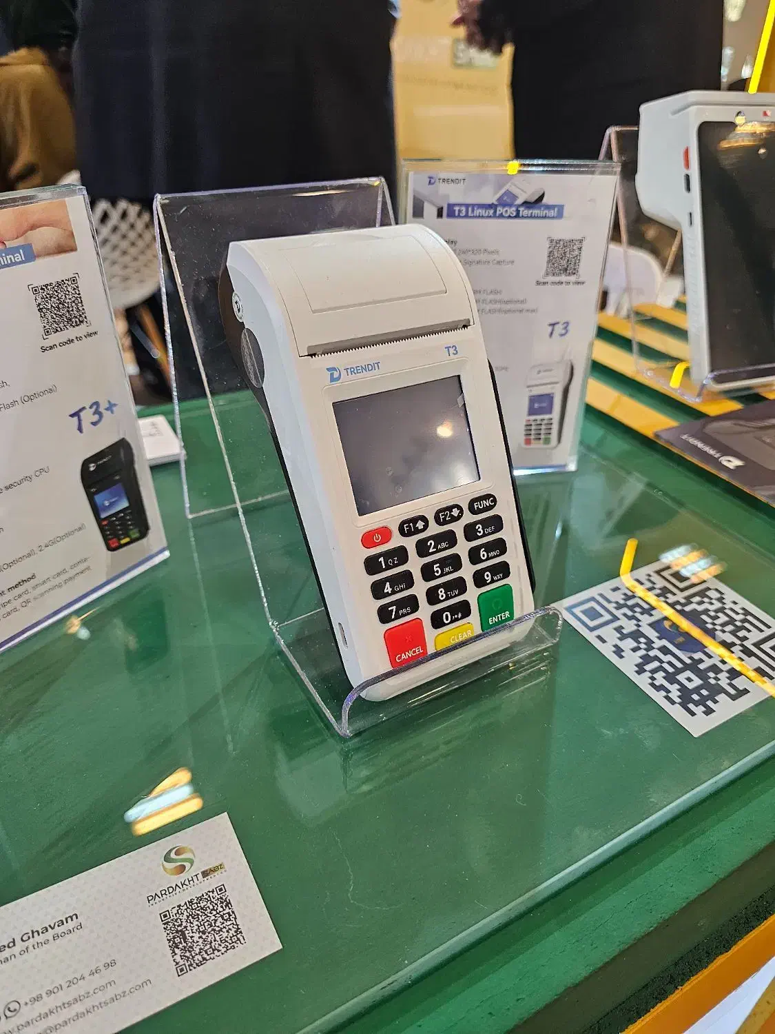 دستگاه کارتخوان وکش لس سیار(کارتخوان چی)T21|فروشگاه و مغازه|قزوین, |دیوار