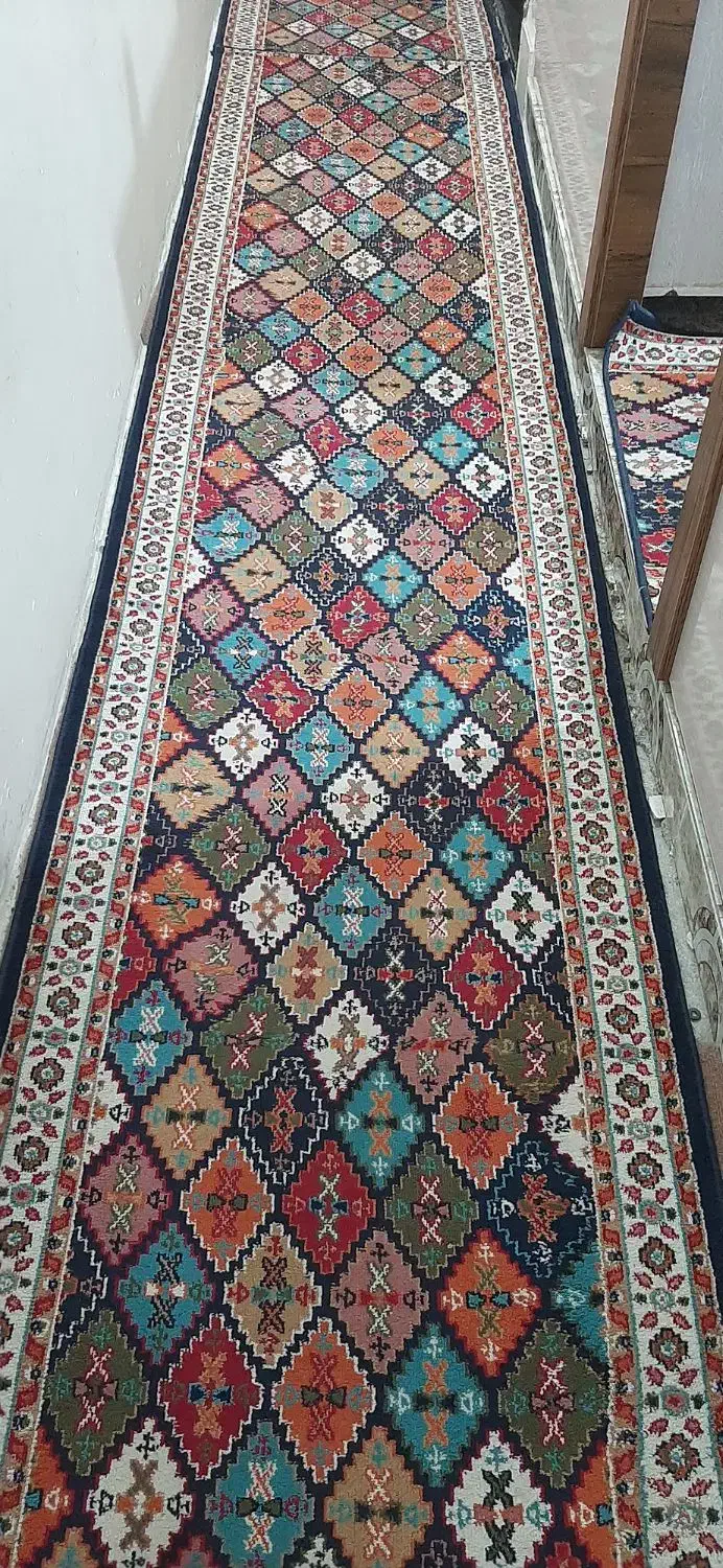 دوعدد کناره گلیم فرش کاملا سالم|فرش|مشهد, شهید قربانی|دیوار