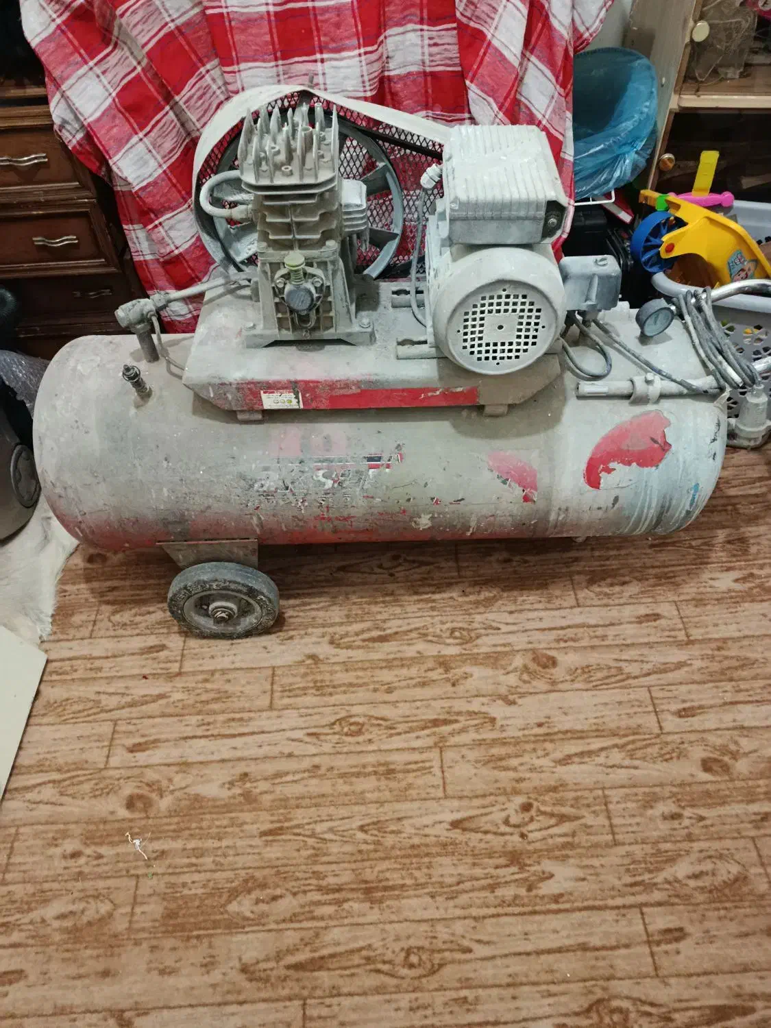 پمپ باد ۱۵۰ لیتری|ماشینآلات صنعتی|محمدشهر, علی آباد گونه|دیوار