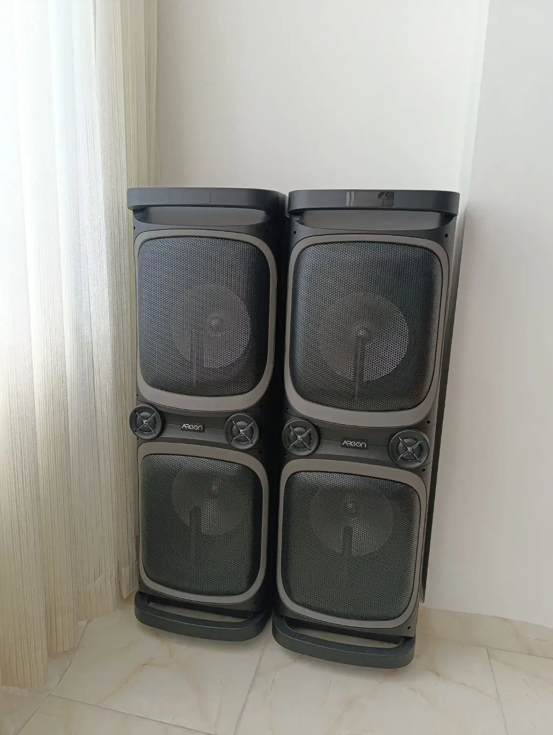 اسپیکر خفن برند آگون مدل 1266 AR (فروش فوری)|سیستم صوتی خانگی|مراغه, |دیوار