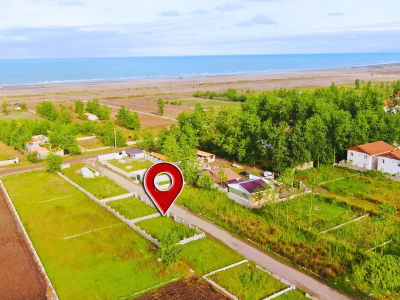 زمین ساحلی 178متری آماده ساخت ویلاباویو دریا|فروش زمین و ملک کلنگی|رشت, منظریه|دیوار