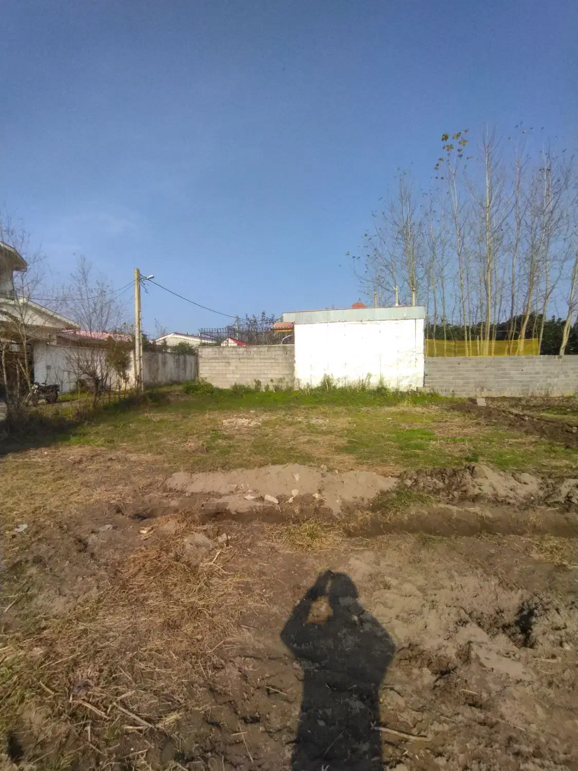 مسکونی جنوبی پروانه ساخت ۹۹متری. زیباکنار|فروش زمین و ملک کلنگی|خشکبیجار, |دیوار