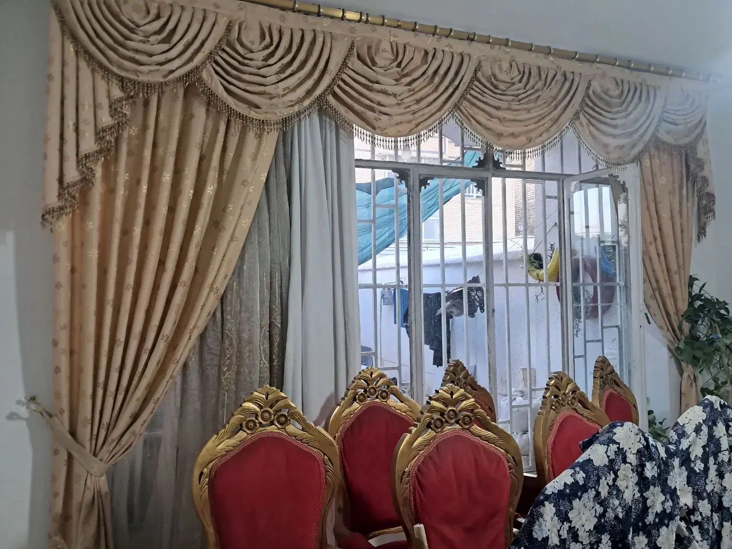 پرده سالن|پرده، رانر، رومیزی|شیراز, نصر|دیوار