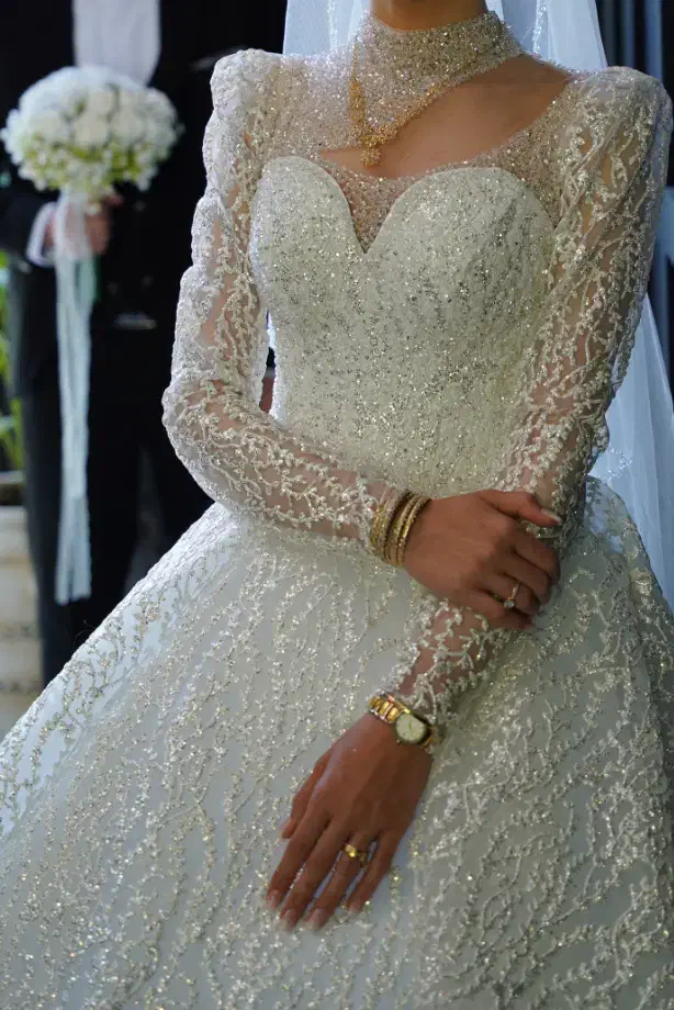 لباس عروس سایز ۳۶  ۳۸|لباس|تنکمان, |دیوار