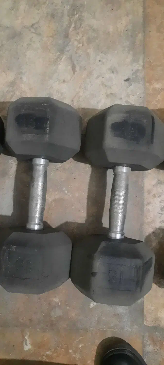 دمبل شش گوش|تجهیزات ورزشی|آفتاب, |دیوار