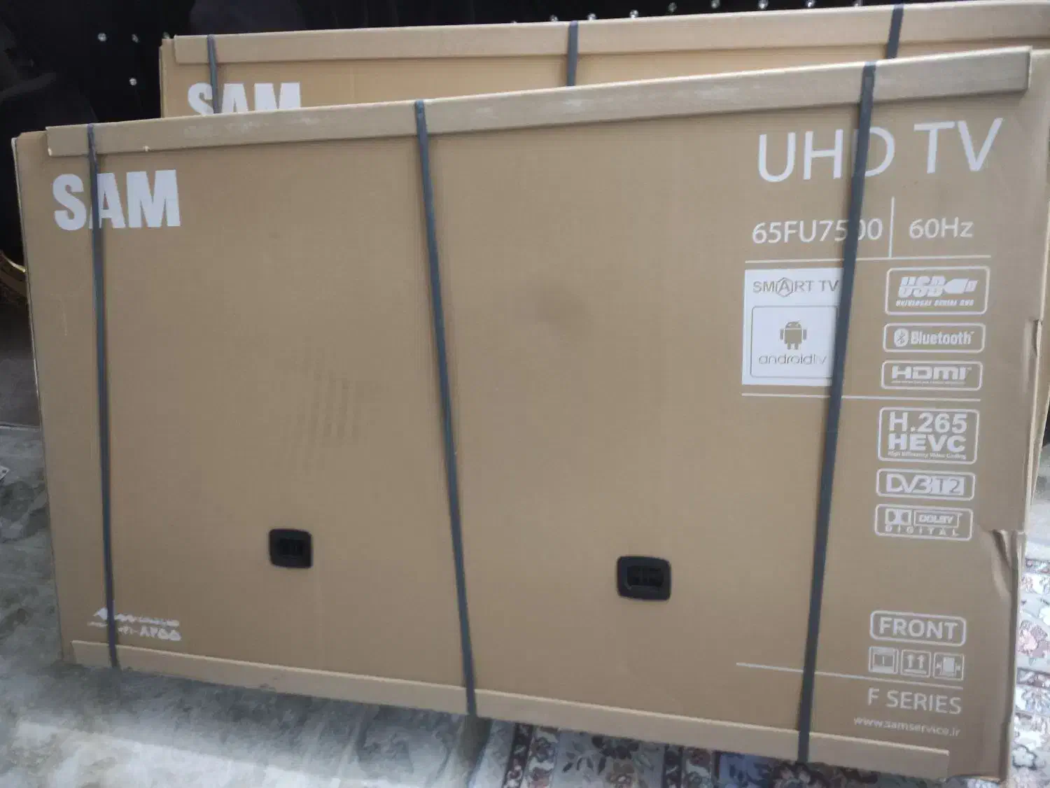 تلویزیون اینچ sam 65|تلویزیون و پروژکتور|قم, نخودی|دیوار