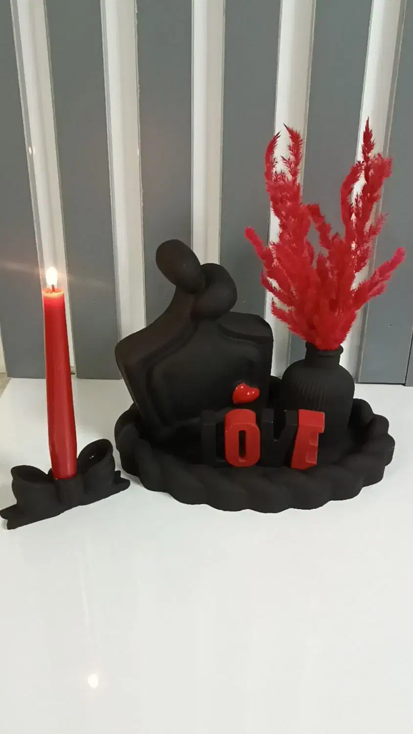 ولنتاین|مجسمه، تندیس، ماکت|قم, شهرک امام حسن|دیوار