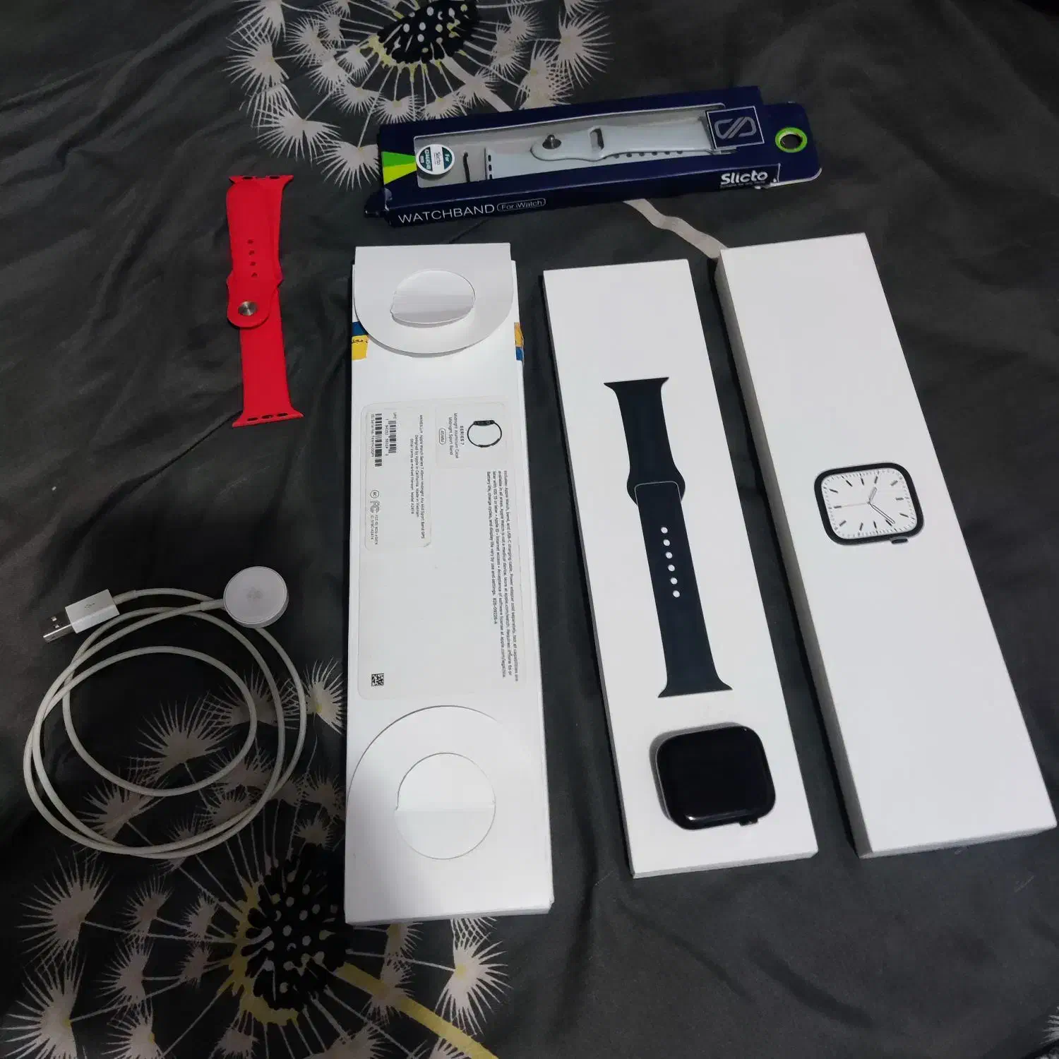 اپل واچ سری ۷ سایز ۴۵|ساعت|اهواز, زیتون کارمندی|دیوار