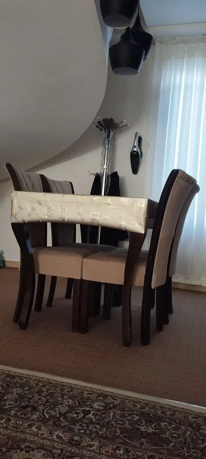 میز ناهار خوری|میز و صندلی غذاخوری|بوئین زهرا, |دیوار