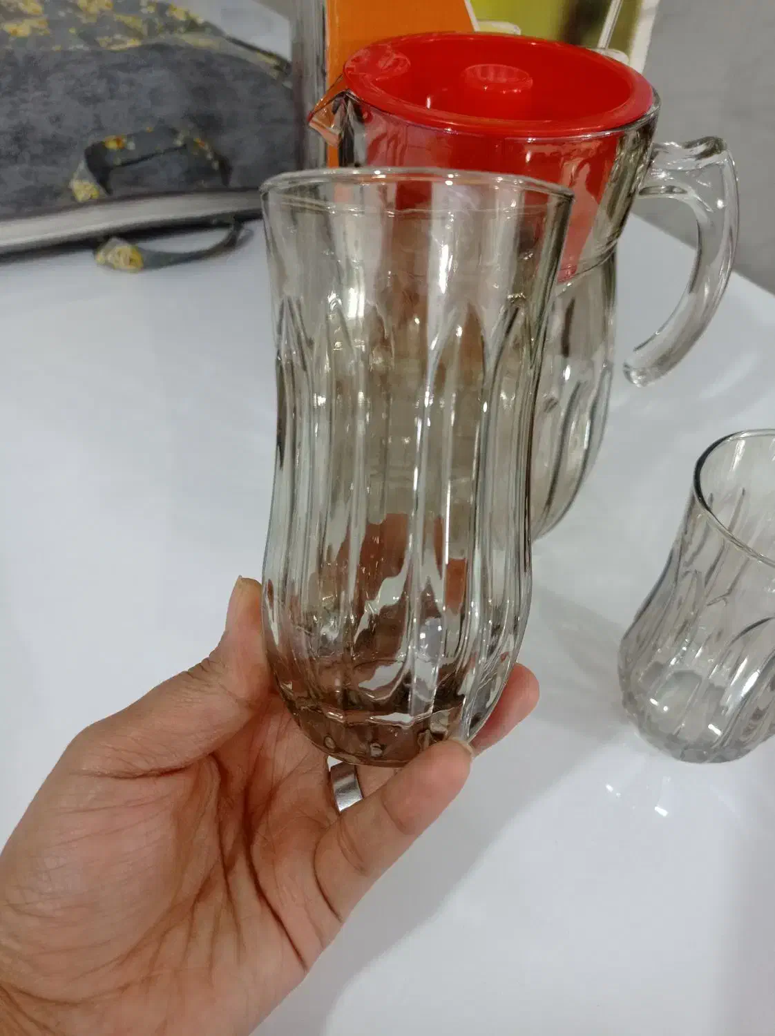 پارچ ولیوان و سرویس کیک خوری نو|ظروف سرو و پذیرایی|سبزوار, هویزه|دیوار