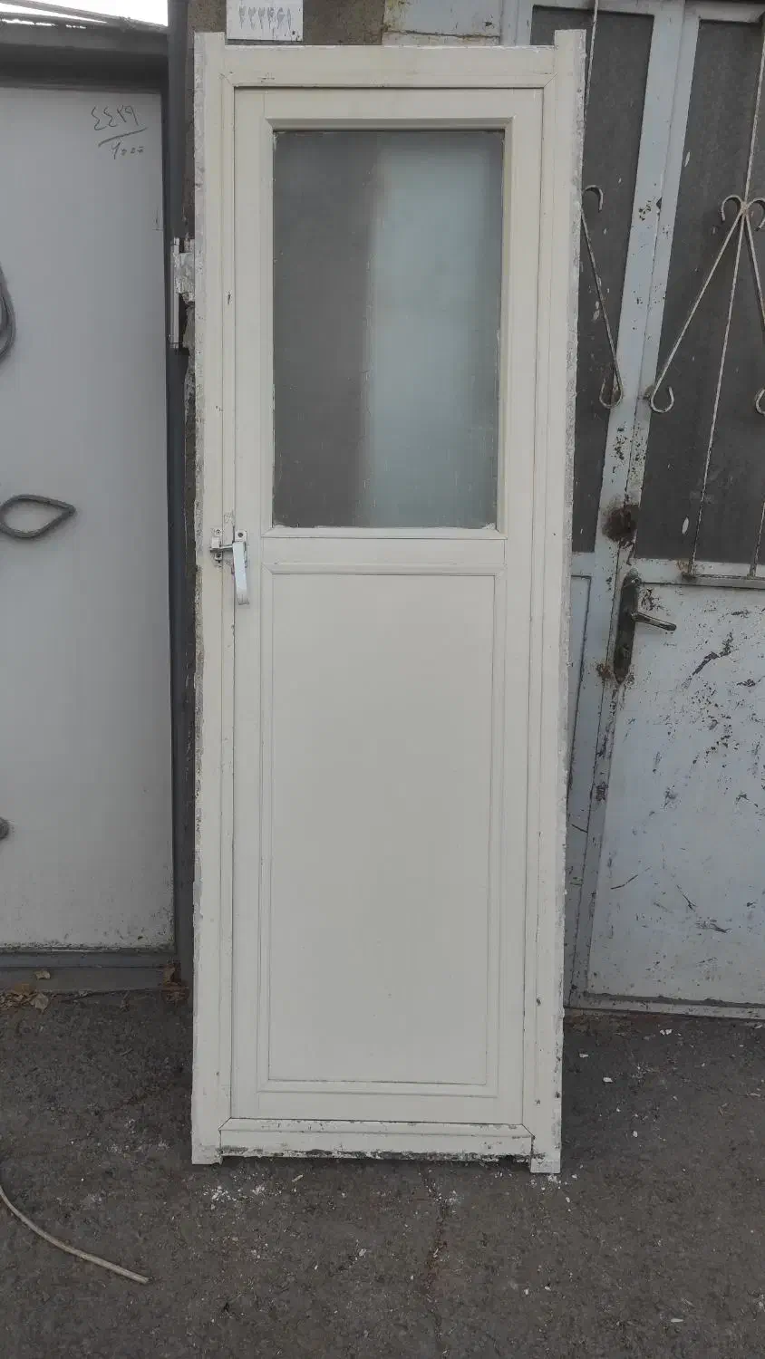 درب آلمینیومی سرویس بهداشتی|مصالح و تجهیزات ساختمان|جلفا, |دیوار