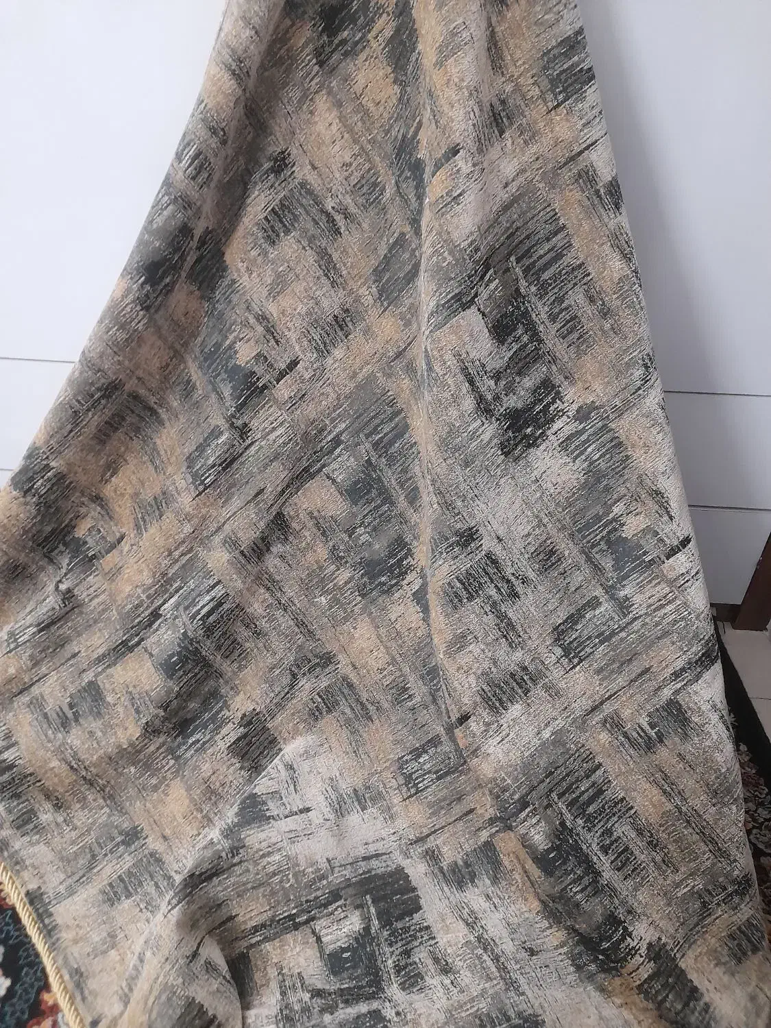 دستک پرده|پرده، رانر، رومیزی|مشهد, شهرک بهارستان|دیوار