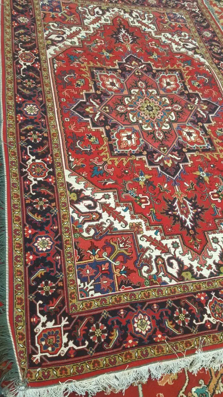 فرش دستباف تاجری یک جفت شش متری|فرش|ارومیه, |دیوار