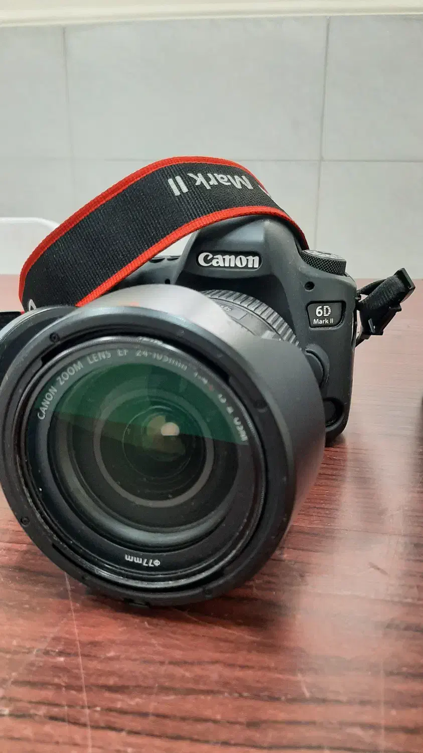 دوربین Canon 6D Mark II EF 24-105mm f/4L IS II USM|دوربین عکاسی و فیلم‌برداری|شیراز, نصر|دیوار