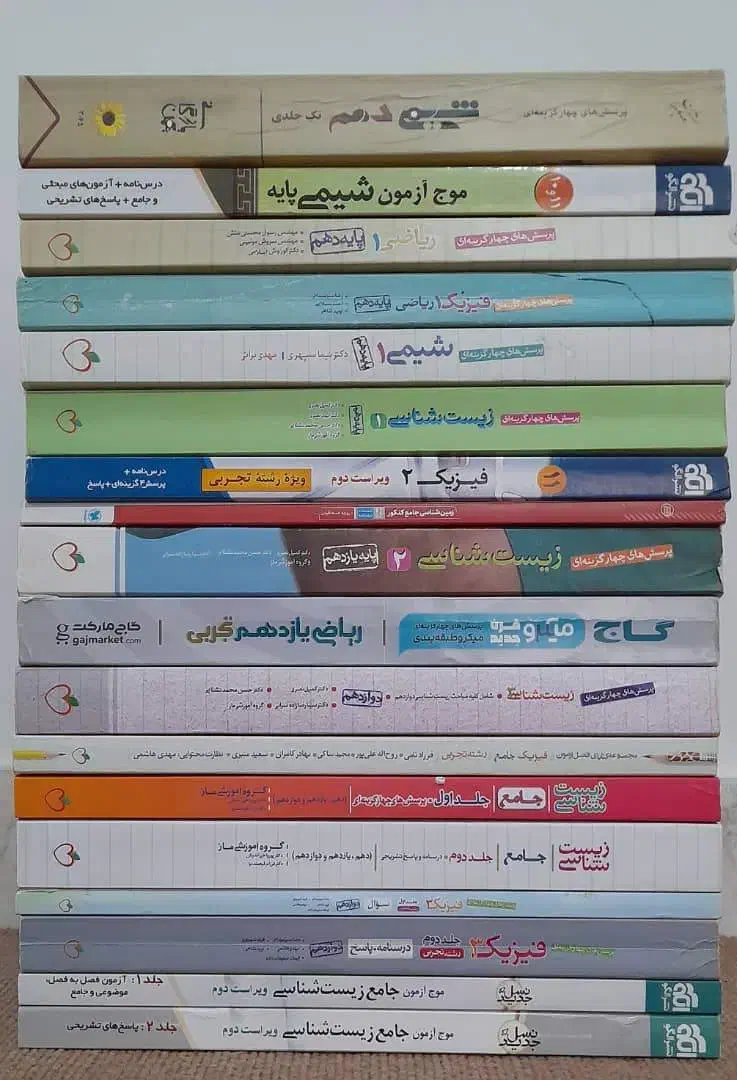 کتاب کمک آموزشی کنکور|کتاب و مجله آموزشی|تنکابن, |دیوار