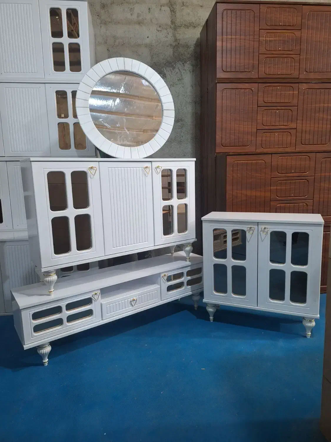 ،میز تیوی،اینه کنسول ،جاکفشی|بوفه، ویترین، کنسول|مشکیندشت, |دیوار