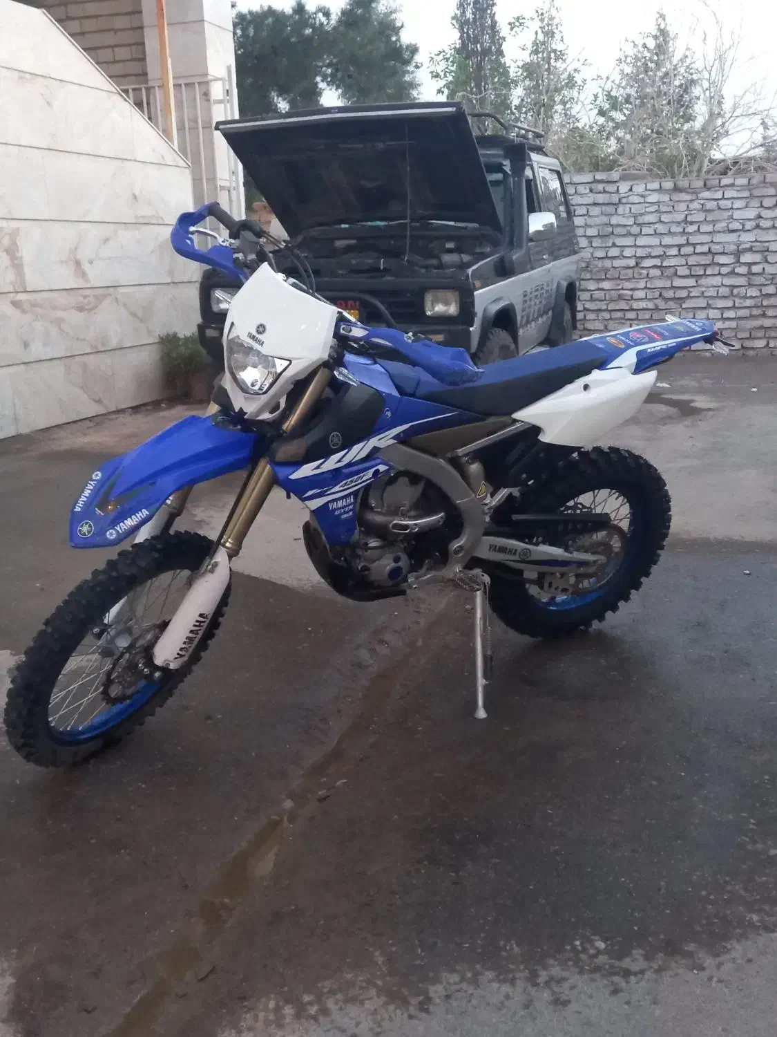 موتور تریل یاماها wrf 450|موتورسیکلت|رفسنجان, |دیوار