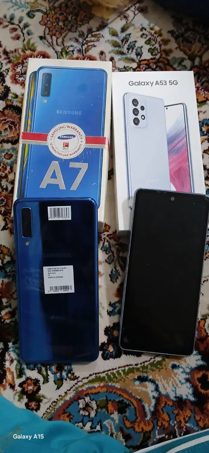 گوشی آ۷ وآ۵۳|موبایل|کرج, بنیاد|دیوار