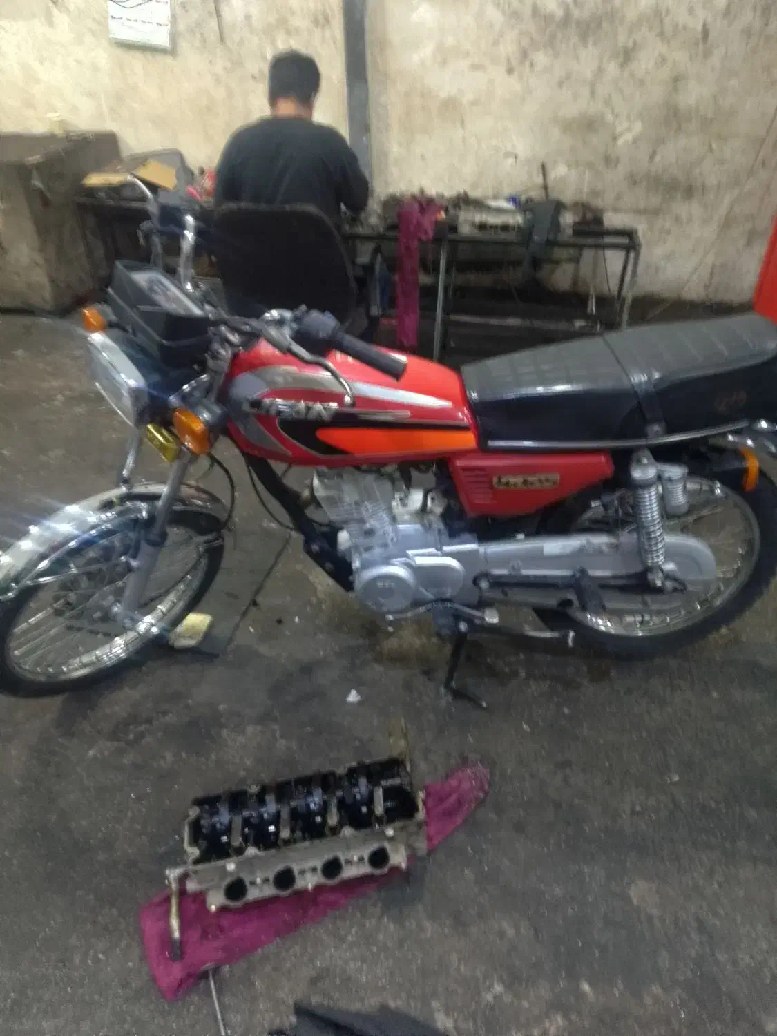 هندا 125لیفان|موتورسیکلت|کلاله, |دیوار