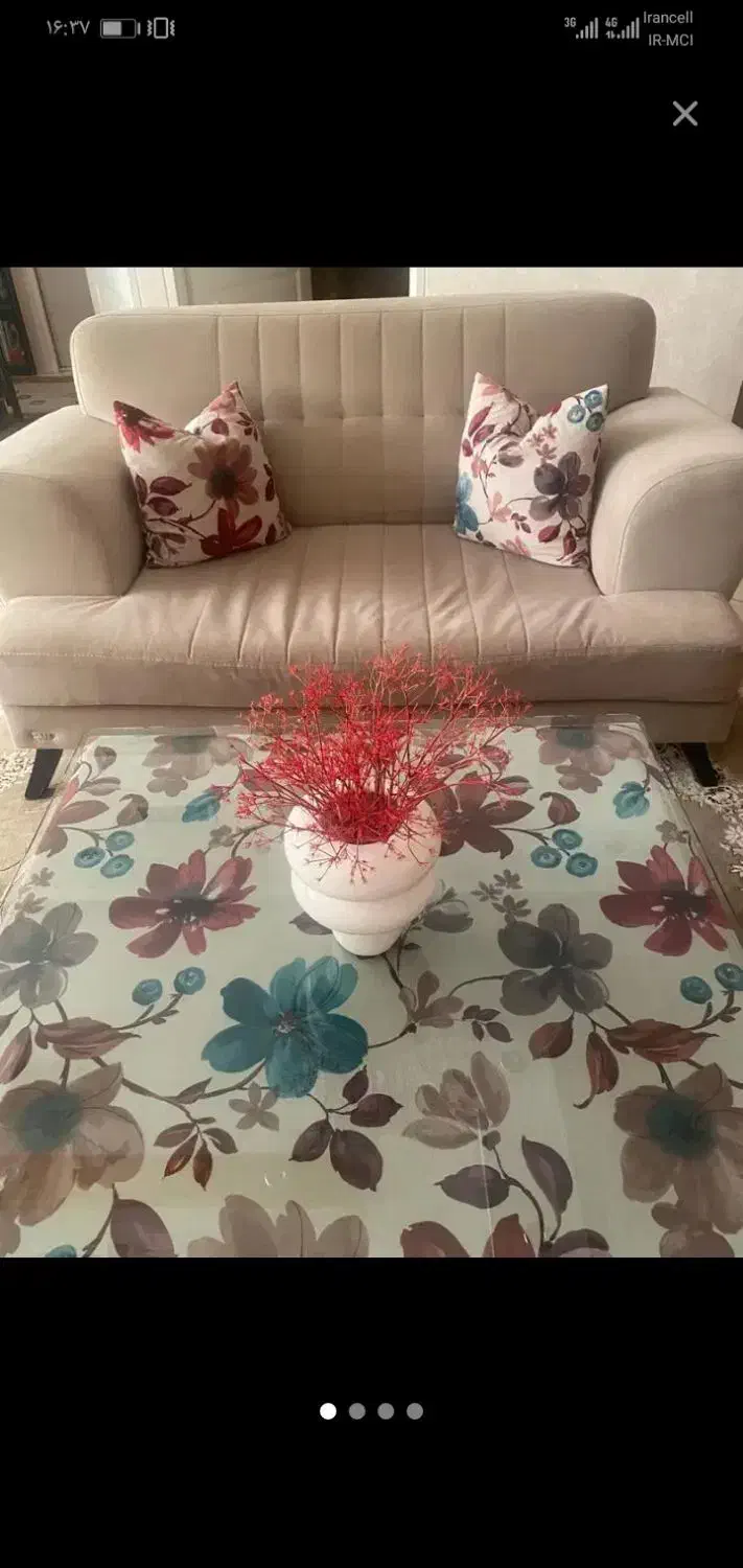 مبل نیم ست|مبلمان خانگی و میز عسلی|کرج, کوی امامیه|دیوار