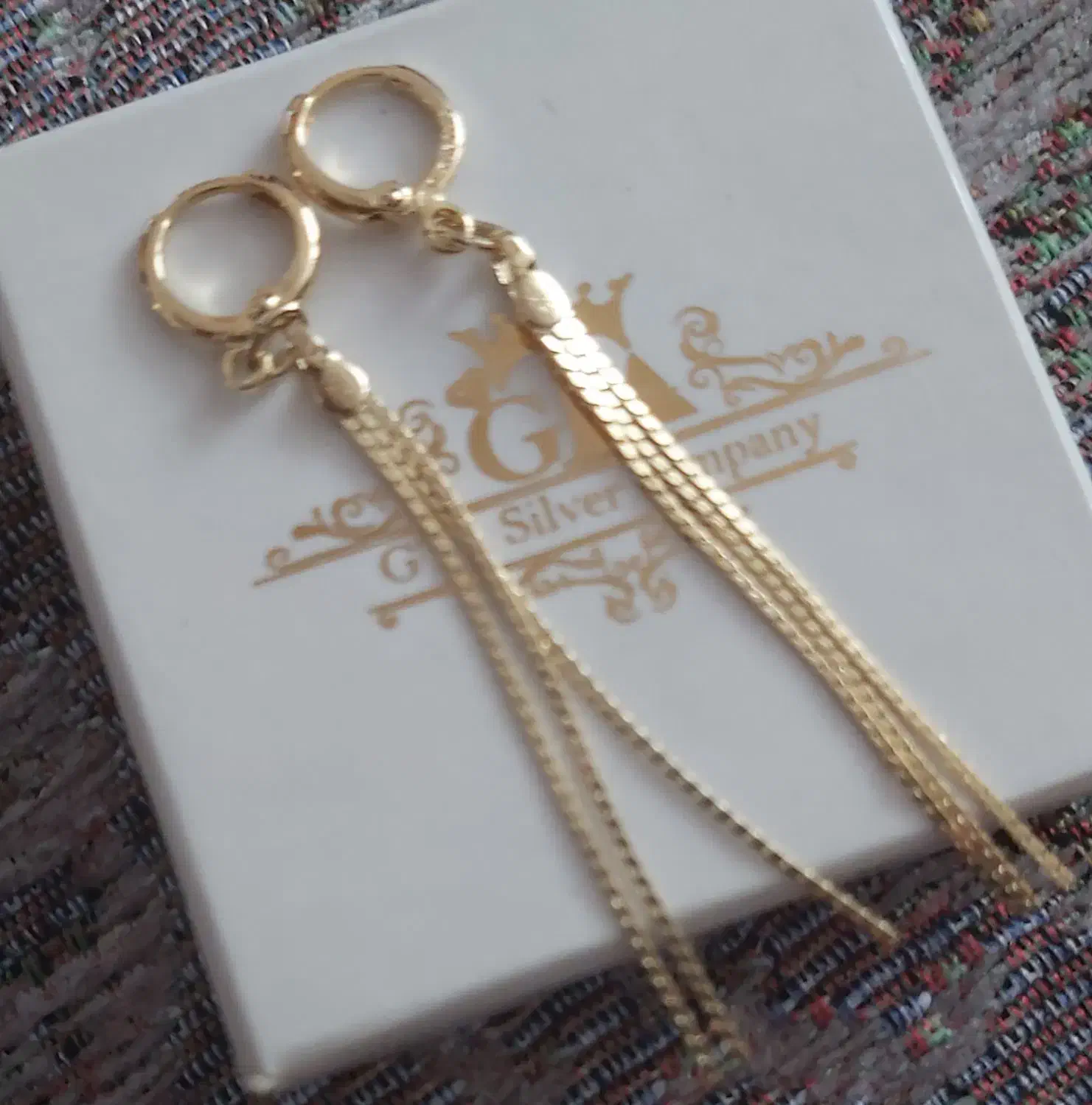 گوشواره آویزی بدل|بدلیجات|دورود, |دیوار