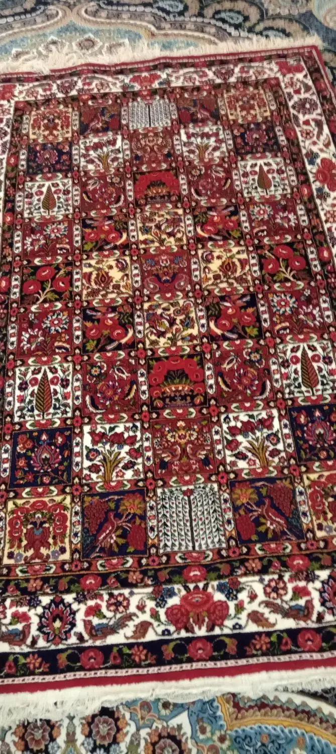 قالی دستباف|فرش|لاران, |دیوار