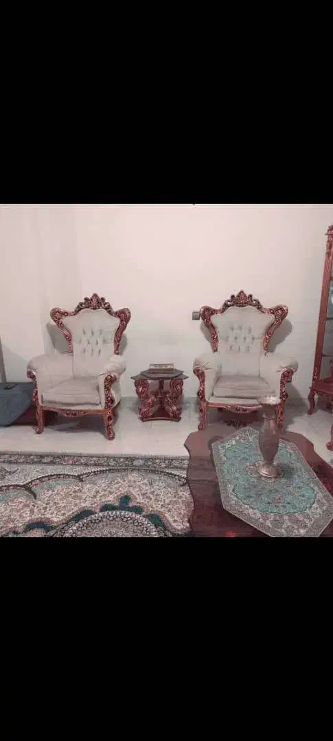 مبلسلطنتی هفتنفره|مبلمان خانگی و میز عسلی|بابل, |دیوار