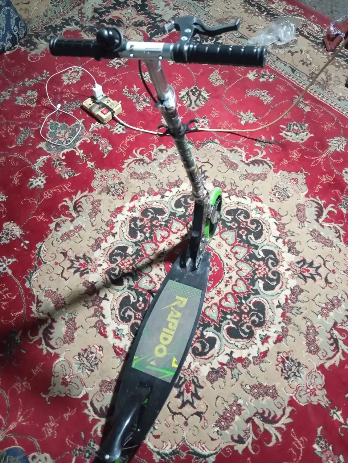 یک دستگاه اسکوتر دوماه خریدم فروشی درحد نو تمیز|دوچرخه، اسکیت، اسکوتر|تربت جام, تیپ ۳۸ زرهی تربت جام|دیوار