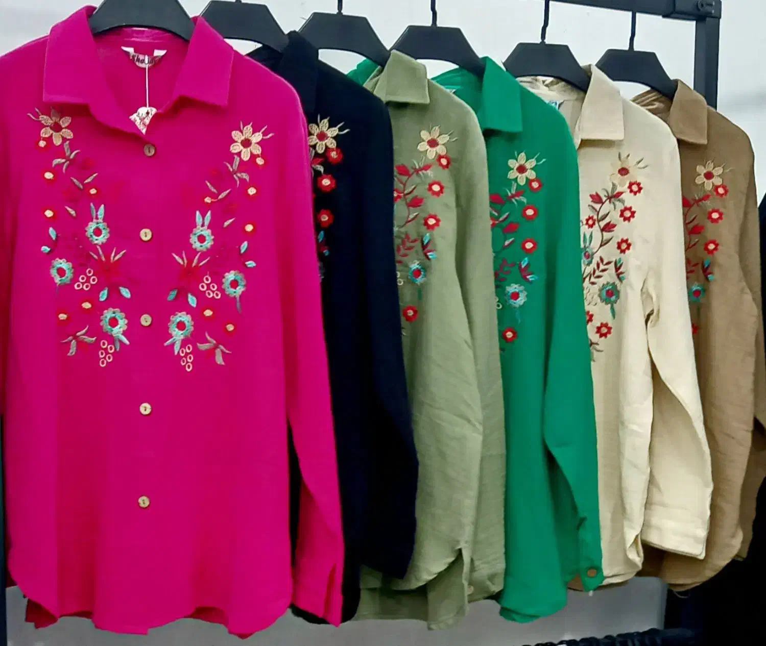 شومیز تونیک نخ پنبه ٪۱۰۰ به قیمت تولیدی|لباس|خاوران, |دیوار