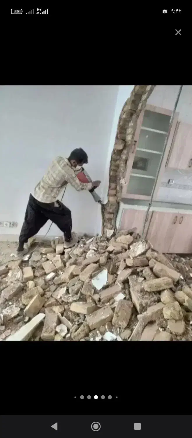 تخریب وبازسازی|خدمات پیشه و مهارت|رامهرمز, |دیوار