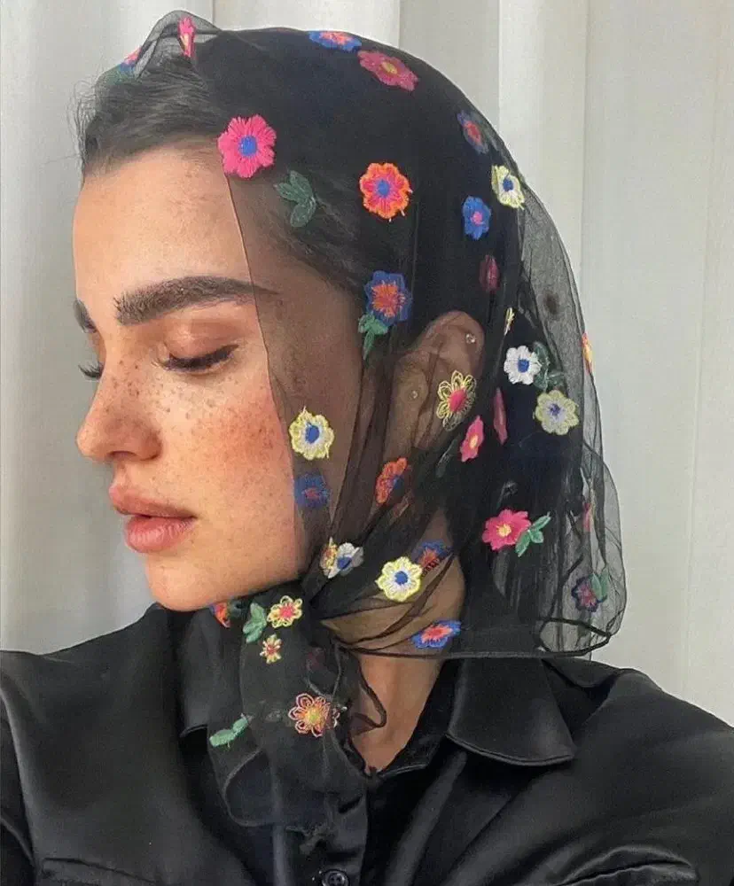 شال و روسری و مینی اسکارف|لباس|شیراز, ستارخان|دیوار