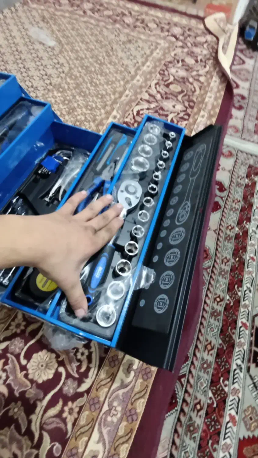 جعبه ابزار 85 پارچه|ابزارآلات|گنبد کاووس, |دیوار