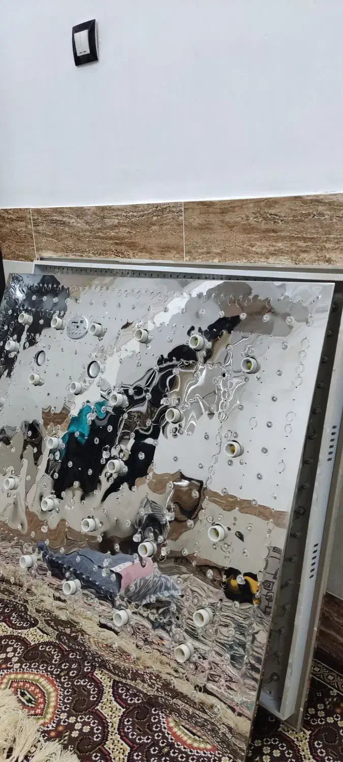 لوستر صفحه ایی بزرگ|لوستر و چراغ آویز|خرمآباد, |دیوار