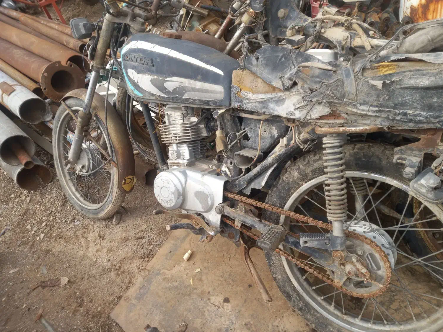 موتور مزایده|موتورسیکلت|زنجان, |دیوار