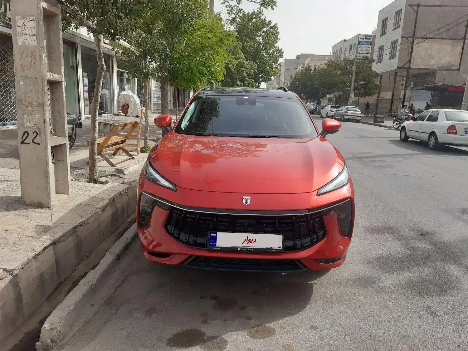 لاماری ایما قرمز خوشرنگ کم کارکرد تک برگ سند ۱۴۰۲|خودرو سواری و وانت|قزوین, |دیوار