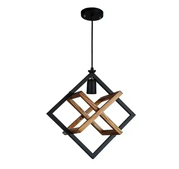 لوستر چوبی مدرن|لوستر و چراغ آویز|تبریز, |دیوار