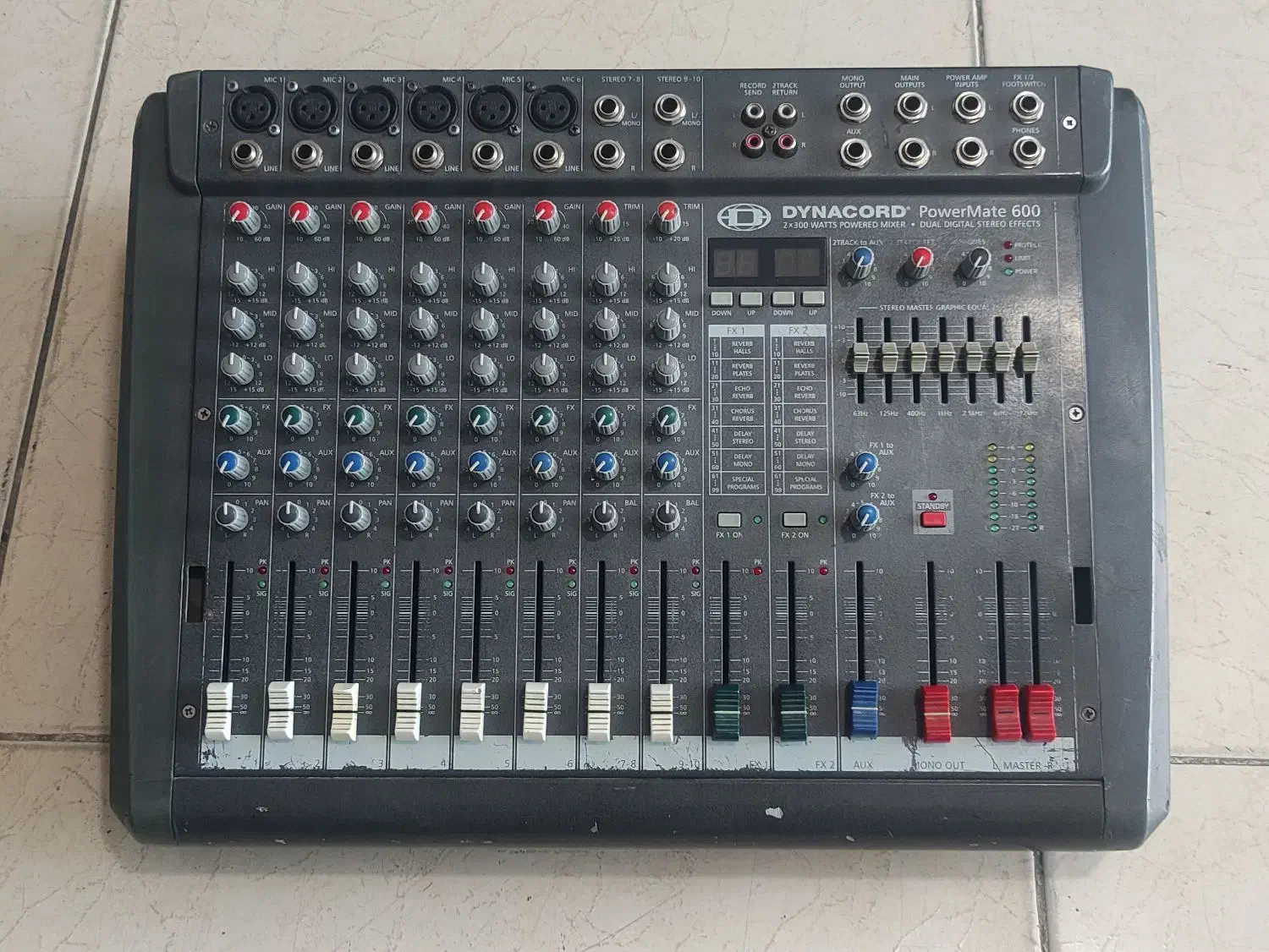 اکو پاور میکسر دایناکورد 600 آلمانی سری 2 کاور دار|سیستم صوتی خانگی|تهران, دهکده المپیک|دیوار