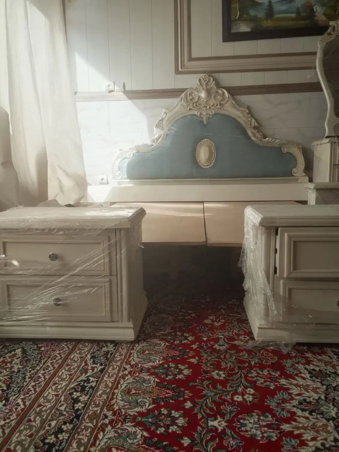 تخت دونفره|تخت و سرویس خواب|بروجرد, |دیوار