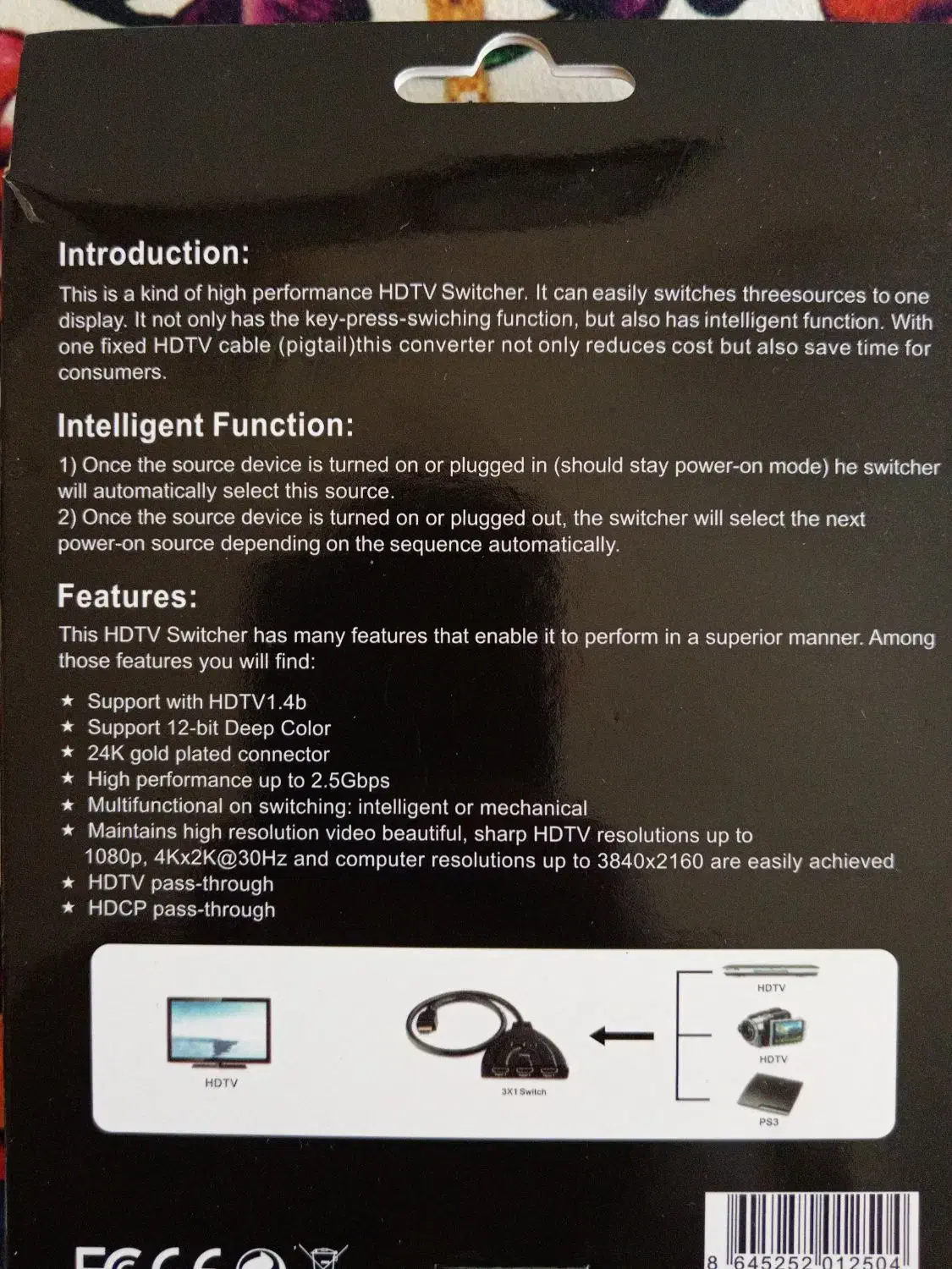 سوویچ HDMI ULTRA 4K با بهترین کیفیت|قطعات و لوازم جانبی رایانه|نیشابور, هفده شهریور|دیوار