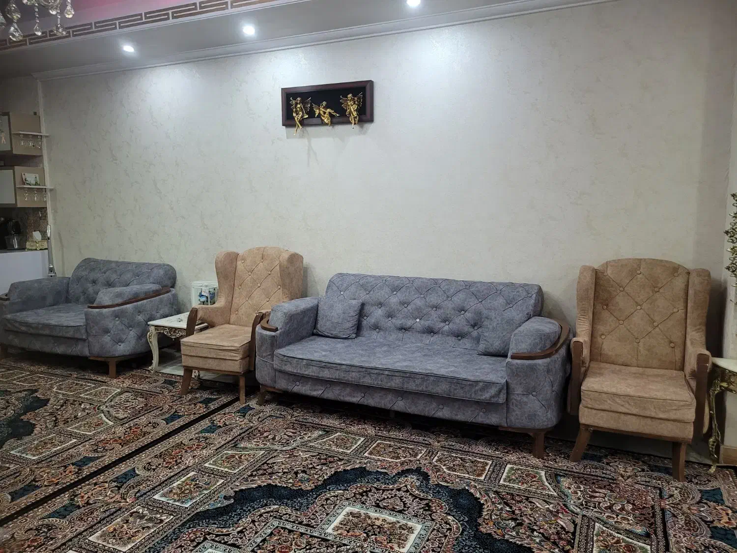 مبل راحتی کارکرده|مبلمان خانگی و میز عسلی|نسیمشهر, |دیوار