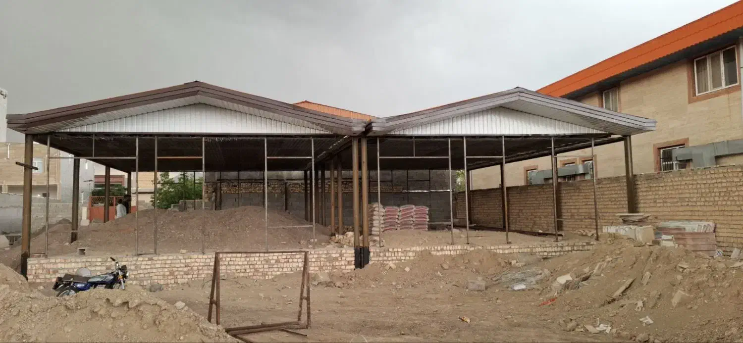 اجرای اسکلت فلز . سقف تیرچه . فونداسیون و شیروانی|خدمات پیشه و مهارت|نوبران, |دیوار