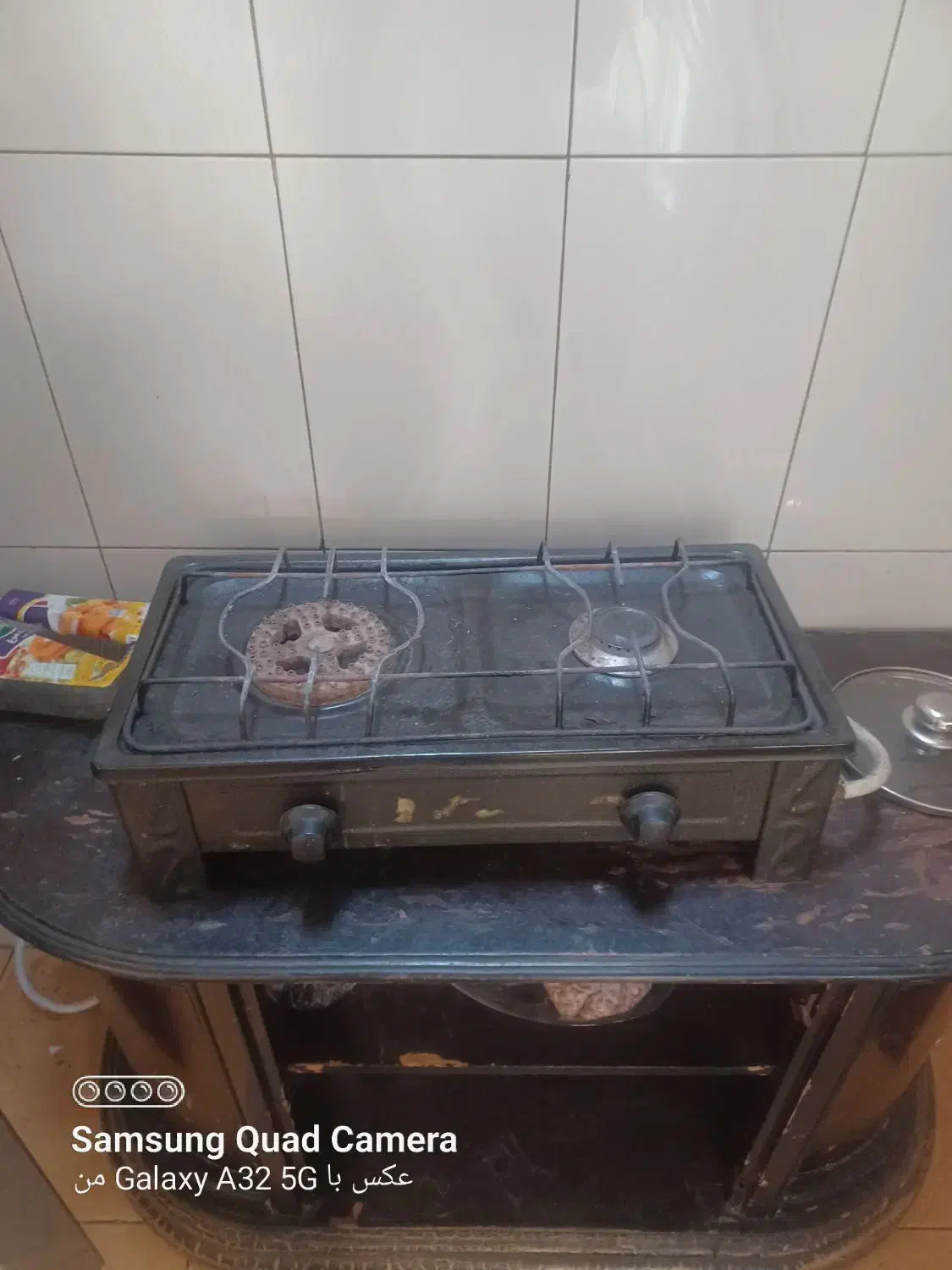 اجاق گاز رومیزی ۲ شعله|اجاق گاز و لوازم برقی پخت‌وپز|نسیم‌شهر, |دیوار