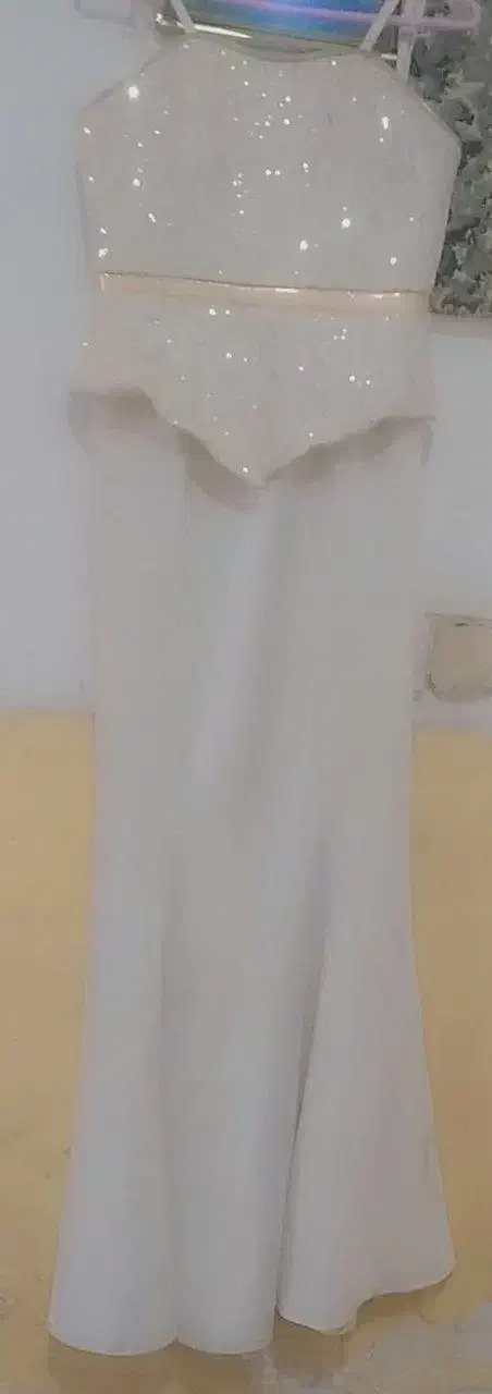 لباس مجلسی سفید بلند|لباس|زابل, |دیوار