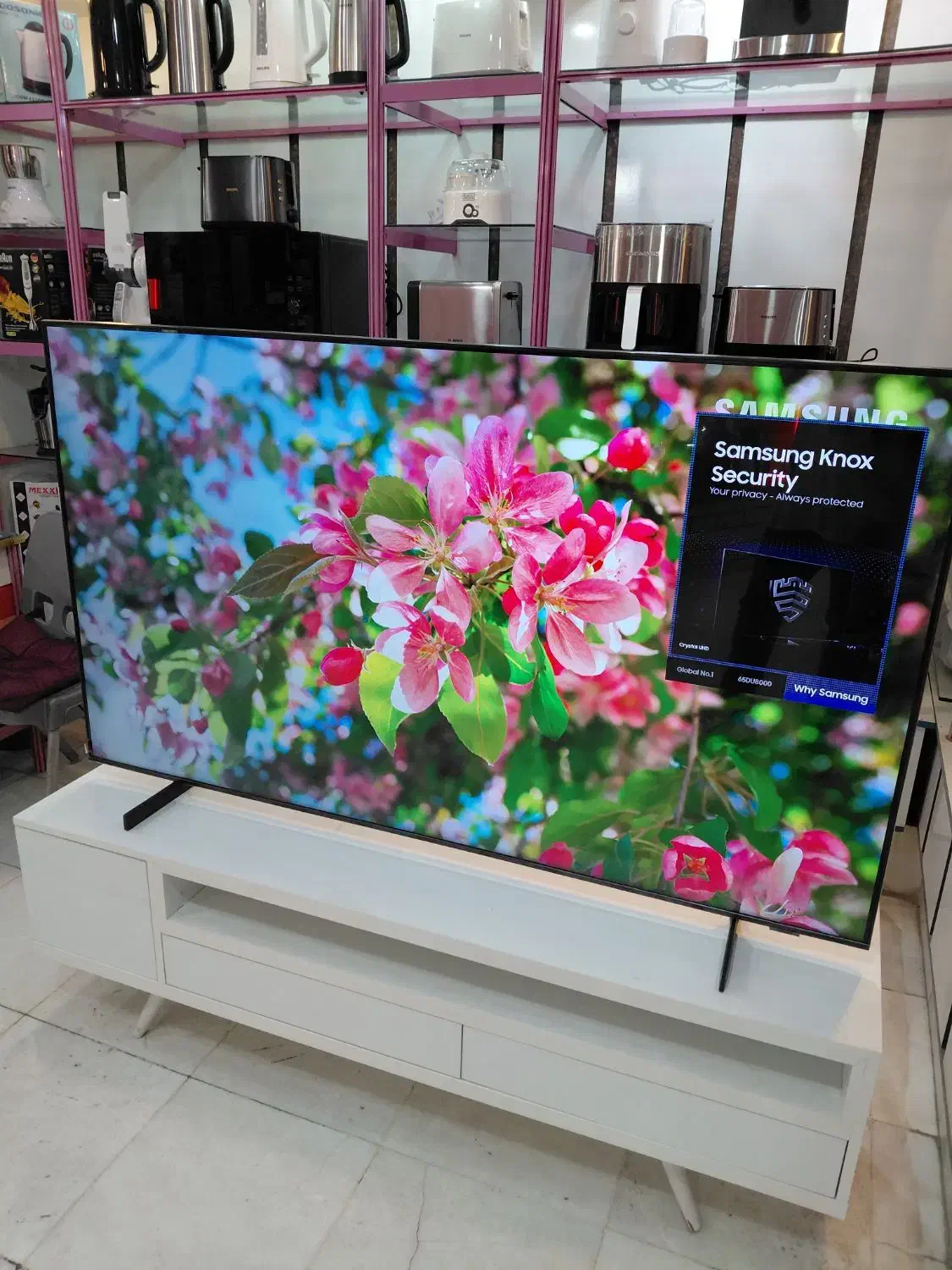 ال ای دی ۶۵ اینچ سامسونگ آکبند مدل DU8000|تلویزیون و پروژکتور|شاهین‌شهر, حافظ شمالی|دیوار